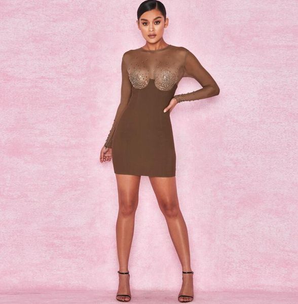 autumn and winter o-neck mini handmade beading gauzy full celebrity party pub women bandage dress wholesale, Black;gray
autumn and winter o-neck mini handmade beading gauzy full celebrity party pub women bandage dress wholesale, Black;gray