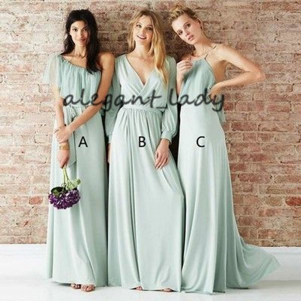 mint sage long chiffon bridesmaid dresses 2019 mismatched flowy skirt junior girls woodland countryside wedding party guest gown, White;pink
mint sage long chiffon bridesmaid dresses 2019 mismatched flowy skirt junior girls woodland countryside wedding party guest gown, White;pink