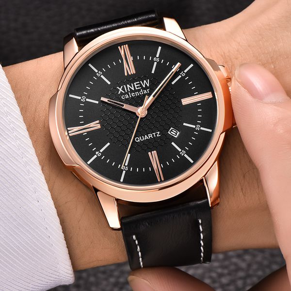 relogio masculino 2019 fashion men's watch men sport watches leather band quartz business wristwatch man clock reloj hombre, Slivery;brown
relogio masculino 2019 fashion men's watch men sport watches leather band quartz business wristwatch man clock reloj hombre, Slivery;brown