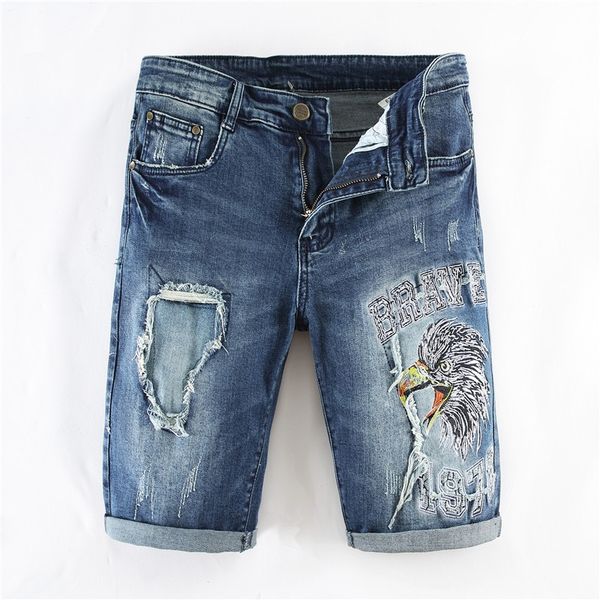 new summer denim shorts male jean homme shorts mens jogger embroidery jeans men, Blue
new summer denim shorts male jean homme shorts mens jogger embroidery jeans men, Blue