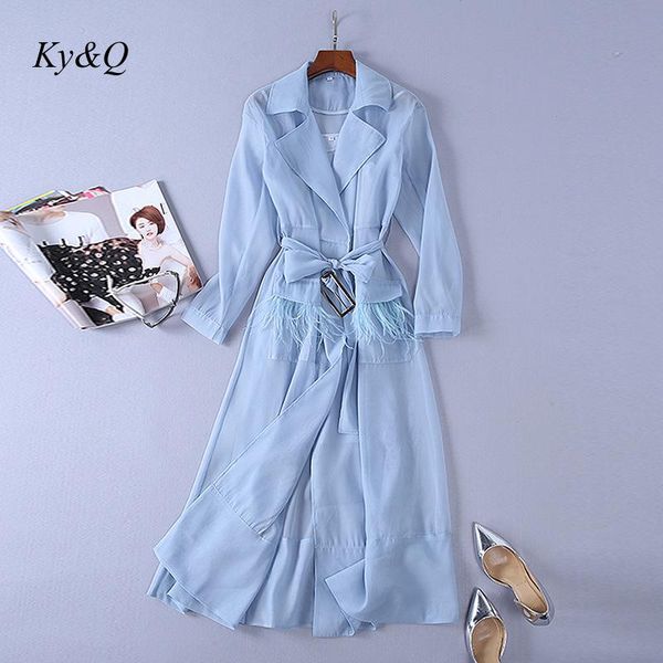 brand design fashion 2020 summer women wool lace trench organza dress two-piece dress lapel blue long sleeve clothes, Black;gray
brand design fashion 2020 summer women wool lace trench organza dress two-piece dress lapel blue long sleeve clothes, Black;gray