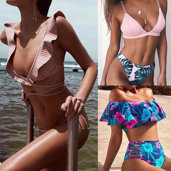 bikinis for women swimwear for women bikinis 2019 swimwear women swimsuit push up bikini set summer beach bathing female biquini, White;black
bikinis for women swimwear for women bikinis 2019 swimwear women swimsuit push up bikini set summer beach bathing female biquini, White;black