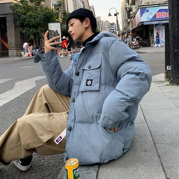 2019 winter new korean version of european and american style casual loose hooded thick cotton clothing, Black
2019 winter new korean version of european and american style casual loose hooded thick cotton clothing, Black