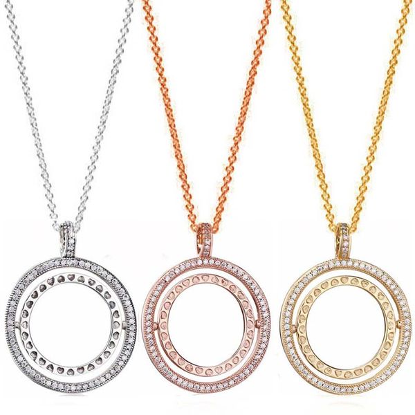 new 925 sterling silver necklace signature spinning hearts sliding clasp necklace for women wedding gift diy jewelry
new 925 sterling silver necklace signature spinning hearts sliding clasp necklace for women wedding gift diy jewelry