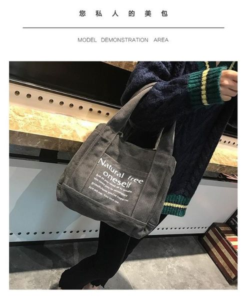2020 new korean canvas women's bag handbag casual lady shoulder bag fashion wallet handbag purses and handbags