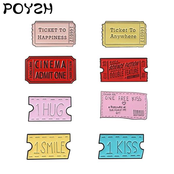 multi-style colorful cinema ticket brooch enamel lapel pin femme men women jewelry valentine's day femme gift movie fan badge vvwfr, Black;gray
multi-style colorful cinema ticket brooch enamel lapel pin femme men women jewelry valentine's day femme gift movie fan badge vvwfr, Black;gray