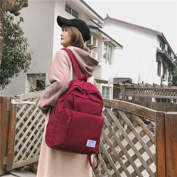 atinfor classic waterproof nylon women backpack fashion travel bag large capacity teenage girls schoolbag bookbag
atinfor classic waterproof nylon women backpack fashion travel bag large capacity teenage girls schoolbag bookbag