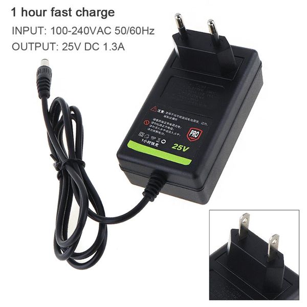 universal 100-240v portable 25v dc li-ion power charger adapter power supply source for lithium drill electrical wrench eu us
universal 100-240v portable 25v dc li-ion power charger adapter power supply source for lithium drill electrical wrench eu us
