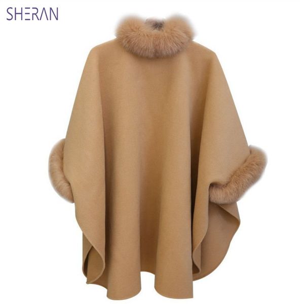 sheran 2019 новая осень зима женщины шерстяная куртка новый стиль моды с длинным воротником из искусственного меха воротник пальто свободные, Black
sheran 2019 новая осень зима женщины шерстяная куртка новый стиль моды с длинным воротником из искусственного меха воротник пальто свободные, Black