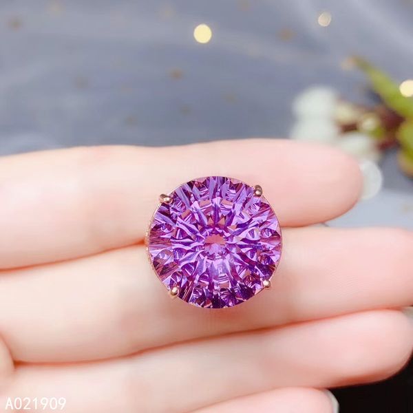 kjjeaxcmy boutique jewelry 925 sterling silver inlaid natural amethyst ring men female support detection exquisite noble, Golden;silver
kjjeaxcmy boutique jewelry 925 sterling silver inlaid natural amethyst ring men female support detection exquisite noble, Golden;silver