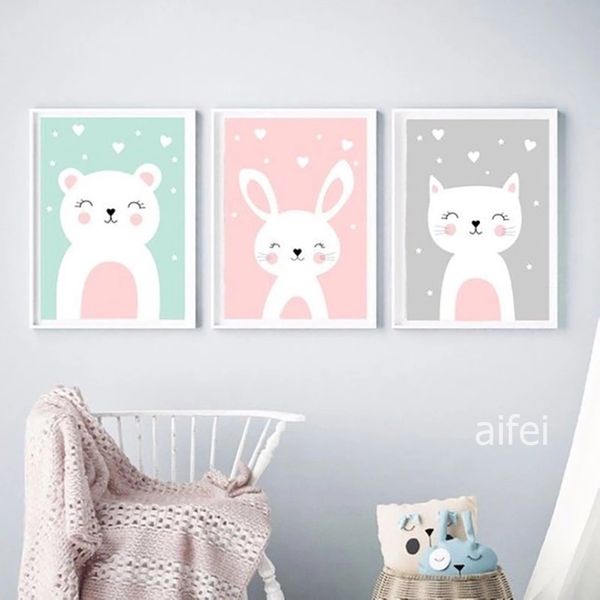 nursery wall art pictures cute cartoon animals canvas painting nordic posters and prints baby girl bedroom decoration
nursery wall art pictures cute cartoon animals canvas painting nordic posters and prints baby girl bedroom decoration