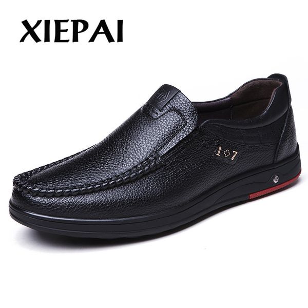 2019 newly men's genuine leather shoes size 38-47 head leather soft anti-slip driving shoes man spring, Black
2019 newly men's genuine leather shoes size 38-47 head leather soft anti-slip driving shoes man spring, Black
