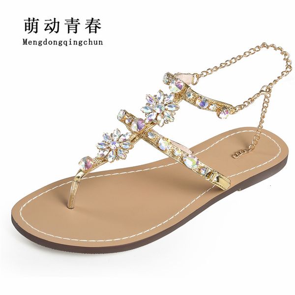 2019 woman sandals women shoes rhinestones chains thong gladiator crystal flat heels sandals five color plus size 46 ly191220, Black
2019 woman sandals women shoes rhinestones chains thong gladiator crystal flat heels sandals five color plus size 46 ly191220, Black