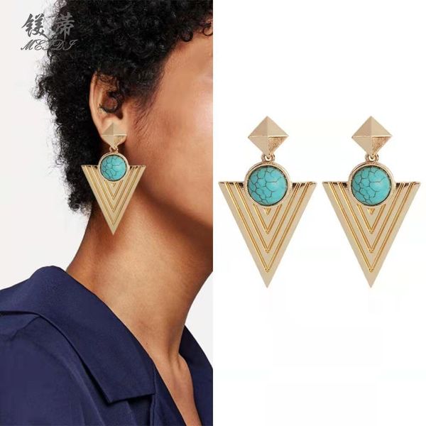 turquoise dangle earrings for women western fashion triangle chandelier earring geometry charm earrings ing, Silver
turquoise dangle earrings for women western fashion triangle chandelier earring geometry charm earrings ing, Silver