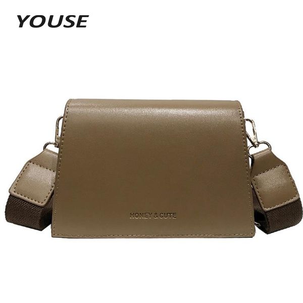 youse for women's single shoulder crossbody bag all-match flap 2020 vintage pu leather female party handbag wide straps bag
youse for women's single shoulder crossbody bag all-match flap 2020 vintage pu leather female party handbag wide straps bag