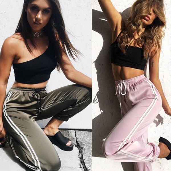 women trousers pants women fashion high women pants striped side loose drawstring elastic high waist slim pencil casual long trouser, Black;white
women trousers pants women fashion high women pants striped side loose drawstring elastic high waist slim pencil casual long trouser, Black;white