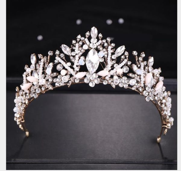 retro crystal crown bride headdress luxury princess crown jewelry girl, Slivery;golden
retro crystal crown bride headdress luxury princess crown jewelry girl, Slivery;golden