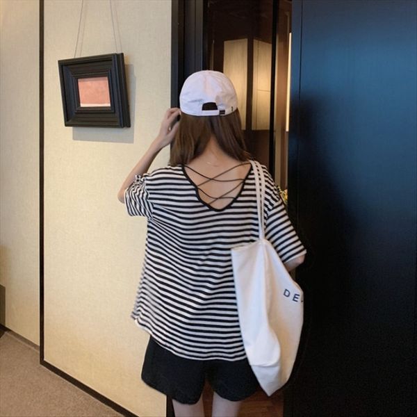 cross backless round collar collarbone thin all-match age reduction cross backless round collar collarbone thin t-shirt all-match ag, White
cross backless round collar collarbone thin all-match age reduction cross backless round collar collarbone thin t-shirt all-match ag, White