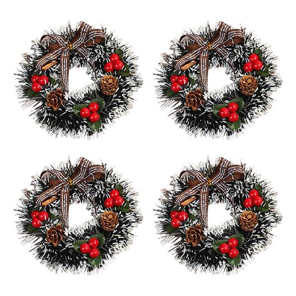 4pcs lifelike christmas wreath set artificial berries bow fruit door wreath hanging for home christmas ornaments
4pcs lifelike christmas wreath set artificial berries bow fruit door wreath hanging for home christmas ornaments