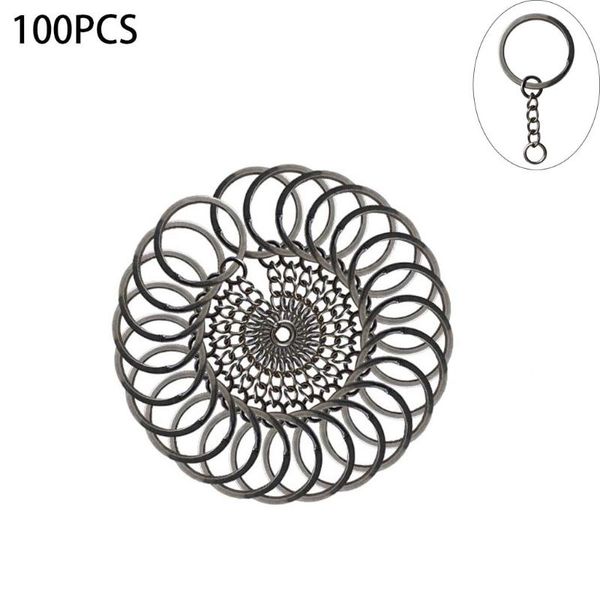 100 пк / серия diy keyrings серебристо ключевые цепочки из нержавеющего сплава круг ювелирных изделий брелока брелок для сумки аксессуары 3
100 пк / серия diy keyrings серебристо ключевые цепочки из нержавеющего сплава круг ювелирных изделий брелока брелок для сумки аксессуары 3
