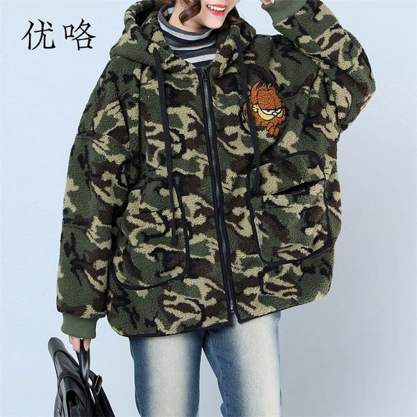 plus size 4xl 5xl faux fur camouflage coat oversize thicken long sleeve teddy bear coat jacket winter lambswool coats femme 2018, Black
plus size 4xl 5xl faux fur camouflage coat oversize thicken long sleeve teddy bear coat jacket winter lambswool coats femme 2018, Black