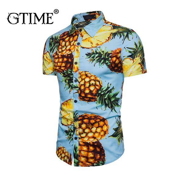 gtime short sleeve men shirt hawaiian casual male fit summer pattern shirts mens dress yjy167, White;black
gtime short sleeve men shirt hawaiian casual male fit summer pattern shirts mens dress yjy167, White;black
