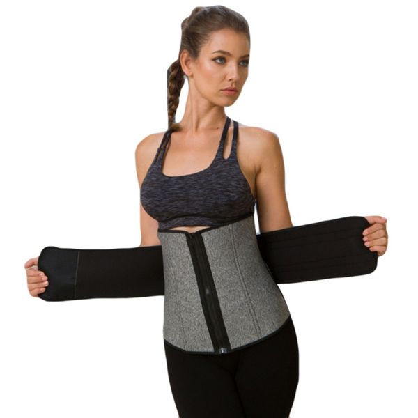 women waist trainer trimmer belt double girdle belt waist shapers slimming tummy shapewear with steel cincher corset, Black;gray
women waist trainer trimmer belt double girdle belt waist shapers slimming tummy shapewear with steel cincher corset, Black;gray