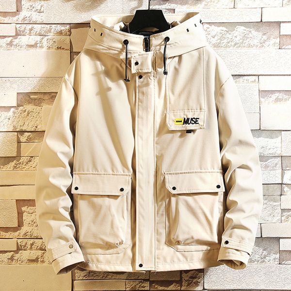 harajuku bomber jacket men autumn voguefashion hoodies jacket multiple pockets black loose outwear coat jaqueta masculino, Black;brown
harajuku bomber jacket men autumn voguefashion hoodies jacket multiple pockets black loose outwear coat jaqueta masculino, Black;brown