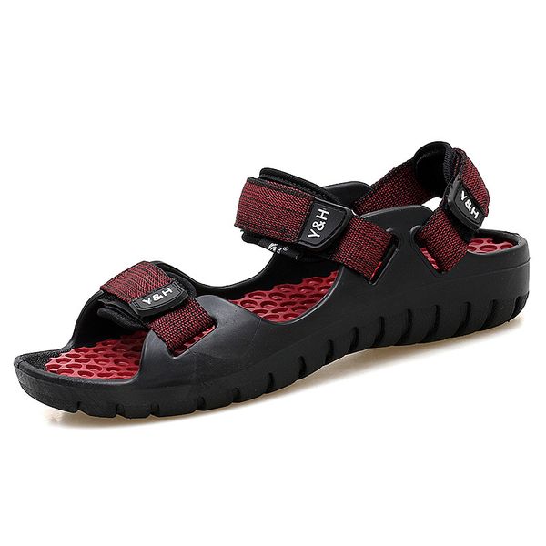 sandals 2021 summer shoes men fashion flat non-slip beach male holiday ka2402, Black
sandals 2021 summer shoes men fashion flat non-slip beach male holiday ka2402, Black