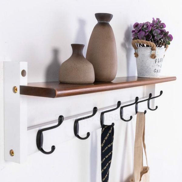 hanger wall hanging coat rack creative solid wood bedroom clothes rack porch multifunctional hook
hanger wall hanging coat rack creative solid wood bedroom clothes rack porch multifunctional hook