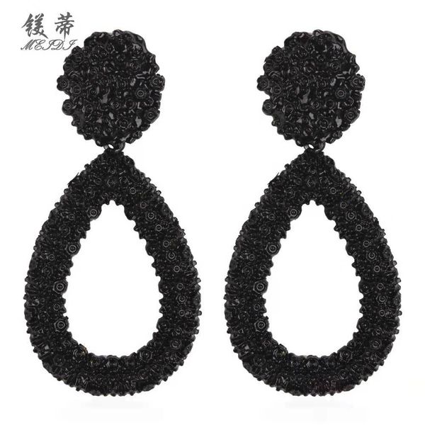 wholesale- water drop dangle earrings for women western bohemian holiday style beach chandelier earring gift for girl 5 colors, Silver
wholesale- water drop dangle earrings for women western bohemian holiday style beach chandelier earring gift for girl 5 colors, Silver