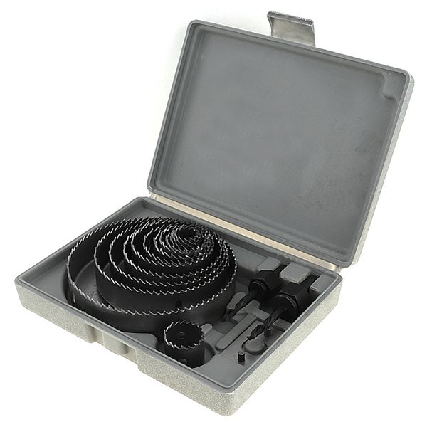 13pcs 19mm-127mm hole saw bit cutting set kit drilling tool round case drill bits for cutting wood gypsum board pvc board
13pcs 19mm-127mm hole saw bit cutting set kit drilling tool round case drill bits for cutting wood gypsum board pvc board