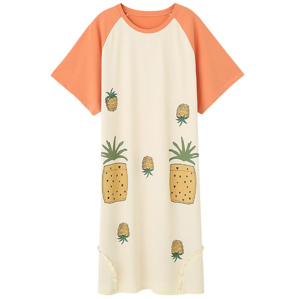 preppy style casual style nightgown night dress women nightwear sleepwear women patchwork sleepshirts pineapple printing nightie, Black;red
preppy style casual style nightgown night dress women nightwear sleepwear women patchwork sleepshirts pineapple printing nightie, Black;red