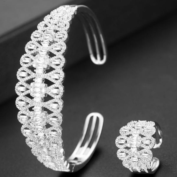godki luxury for women wedding bagutte cut cubic zircon crystal cz dubai bracelet with charms party jewelry gift, Black
godki luxury for women wedding bagutte cut cubic zircon crystal cz dubai bracelet with charms party jewelry gift, Black