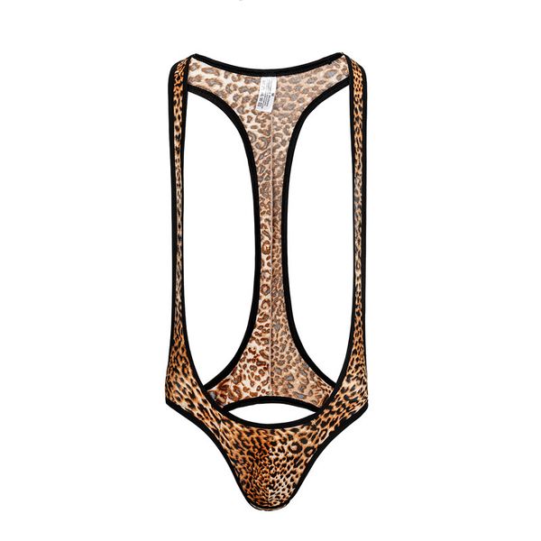 fashion mens underwear leopard print suspender bodysuit overalls leotard bikini jumpsuits thongs briefs undershirt costume, Black;brown
fashion mens underwear leopard print suspender bodysuit overalls leotard bikini jumpsuits thongs briefs undershirt costume, Black;brown