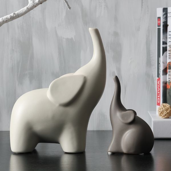 new simple ceramic elephant figurines livingroom tv cabinet household animal couple craft decoration pgraphy scene tool
new simple ceramic elephant figurines livingroom tv cabinet household animal couple craft decoration pgraphy scene tool