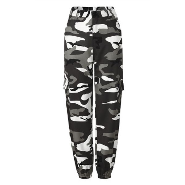 women camouflage pants fashion sell loose female casual cargo streetwear full length prnt street pants s-3xl, Black;white
women camouflage pants fashion sell loose female casual cargo streetwear full length prnt street pants s-3xl, Black;white