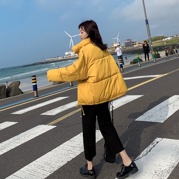 warm thick parkas women 2019 autumn winter new stand collar short down jacket cotton coat female student bread service coat, Black
warm thick parkas women 2019 autumn winter new stand collar short down jacket cotton coat female student bread service coat, Black
