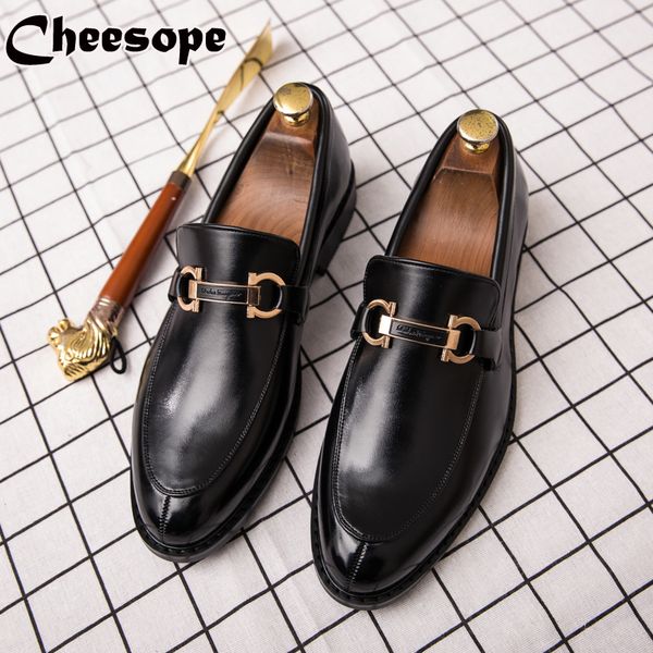 men dress shoes high end italian style fashion men formal shoes trend plus size business leather, Black
men dress shoes high end italian style fashion men formal shoes trend plus size business leather, Black