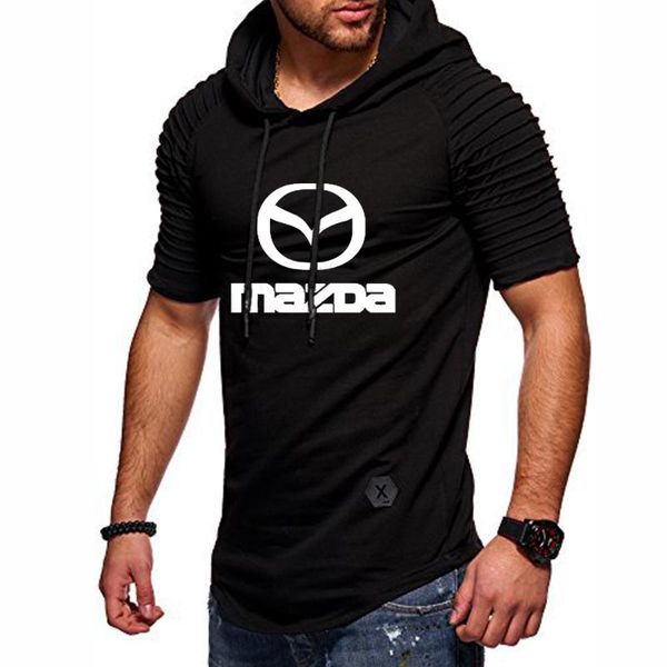 the new summer men's short sleeve folds mazda car logo short sleeve fashion casual round neck cotton men's, White;black
the new summer men's short sleeve folds mazda car logo short sleeve fashion casual round neck cotton men's, White;black