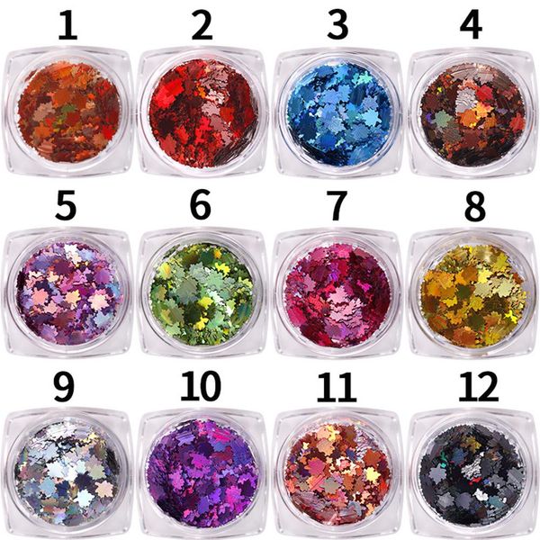 40# fashion metallic leaf nail art sequins diy glitter gradient ptherapy manicure tools nail art sequins decor, Silver;gold
40# fashion metallic leaf nail art sequins diy glitter gradient ptherapy manicure tools nail art sequins decor, Silver;gold