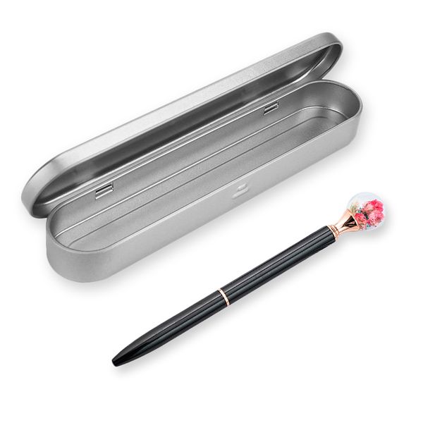 1pc cute student supplies ball dry flower ballpoint pens metal promotion ballpoint pen creative advertising gifts pen with a box, Blue;orange
1pc cute student supplies ball dry flower ballpoint pens metal promotion ballpoint pen creative advertising gifts pen with a box, Blue;orange