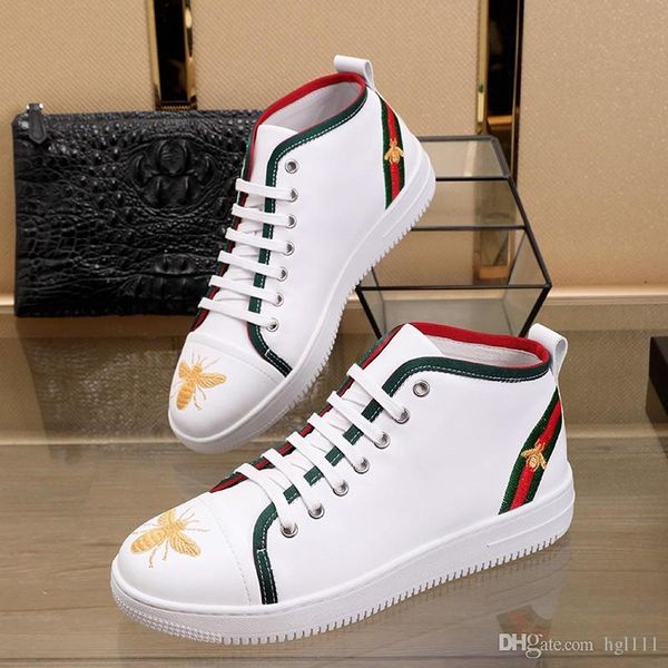 high-quality tide male bee booties wild hip-hop men's shoes white casual shoes men's high-shoes fashion wild comfortable breat
high-quality tide male bee booties wild hip-hop men's shoes white casual shoes men's high-shoes fashion wild comfortable breat