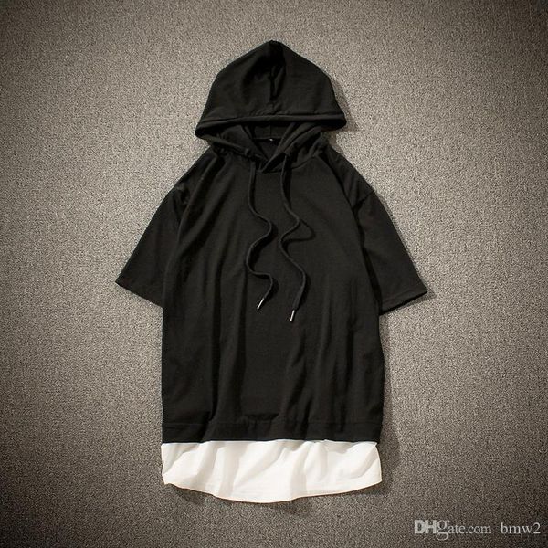 fashion men's hoodie sweatshirt fake two patchwork hoodies men autumn hooded mens clothing hip hop streetwear hoody, Black
fashion men's hoodie sweatshirt fake two patchwork hoodies men autumn hooded mens clothing hip hop streetwear hoody, Black