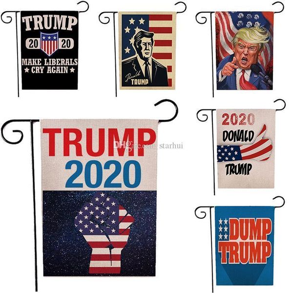 22 styles trump garden flags 30 x 45cm outdoor decorate usa president general election banner 2020 trump flag pennant banner wx9-1855
22 styles trump garden flags 30 x 45cm outdoor decorate usa president general election banner 2020 trump flag pennant banner wx9-1855