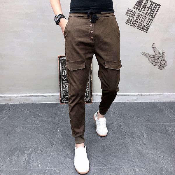 2019 autumn casual pants hip hop cargo pants mens joggers pencil pant sweatpants streetwear trousers pantalones hombre, Black
2019 autumn casual pants hip hop cargo pants mens joggers pencil pant sweatpants streetwear trousers pantalones hombre, Black