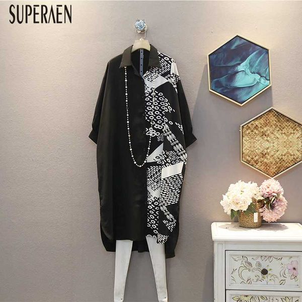 superaen pluz size shirts women 2020 summer new korean style women blouses fashion print cotton wild clothing, White
superaen pluz size shirts women 2020 summer new korean style women blouses fashion print cotton wild clothing, White