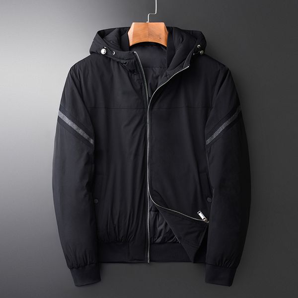 minglu winter mens down coats luxury warm and windproof simple hooded male jackets plus size 4xl slim fit man down coats, Black
minglu winter mens down coats luxury warm and windproof simple hooded male jackets plus size 4xl slim fit man down coats, Black