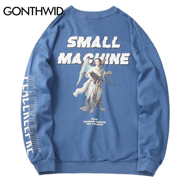 gonthwid funny angel machine gun print pullover sweatshirts 2019 men harajuku hip hop casual hoodies streetwear fashion, Black
gonthwid funny angel machine gun print pullover sweatshirts 2019 men harajuku hip hop casual hoodies streetwear fashion, Black