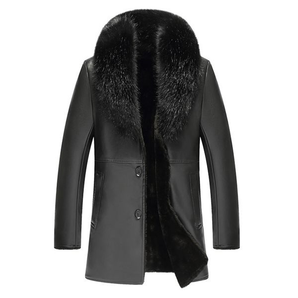 2019 leather jacket men casual solid men fur coat motorcycle faux leather jacket thick long black jackets clothing
2019 leather jacket men casual solid men fur coat motorcycle faux leather jacket thick long black jackets clothing